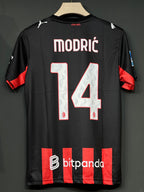 L.MODRIC AC MILAN BLACK & RED