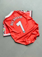 BAVID BECKHAM M.UNITED RED