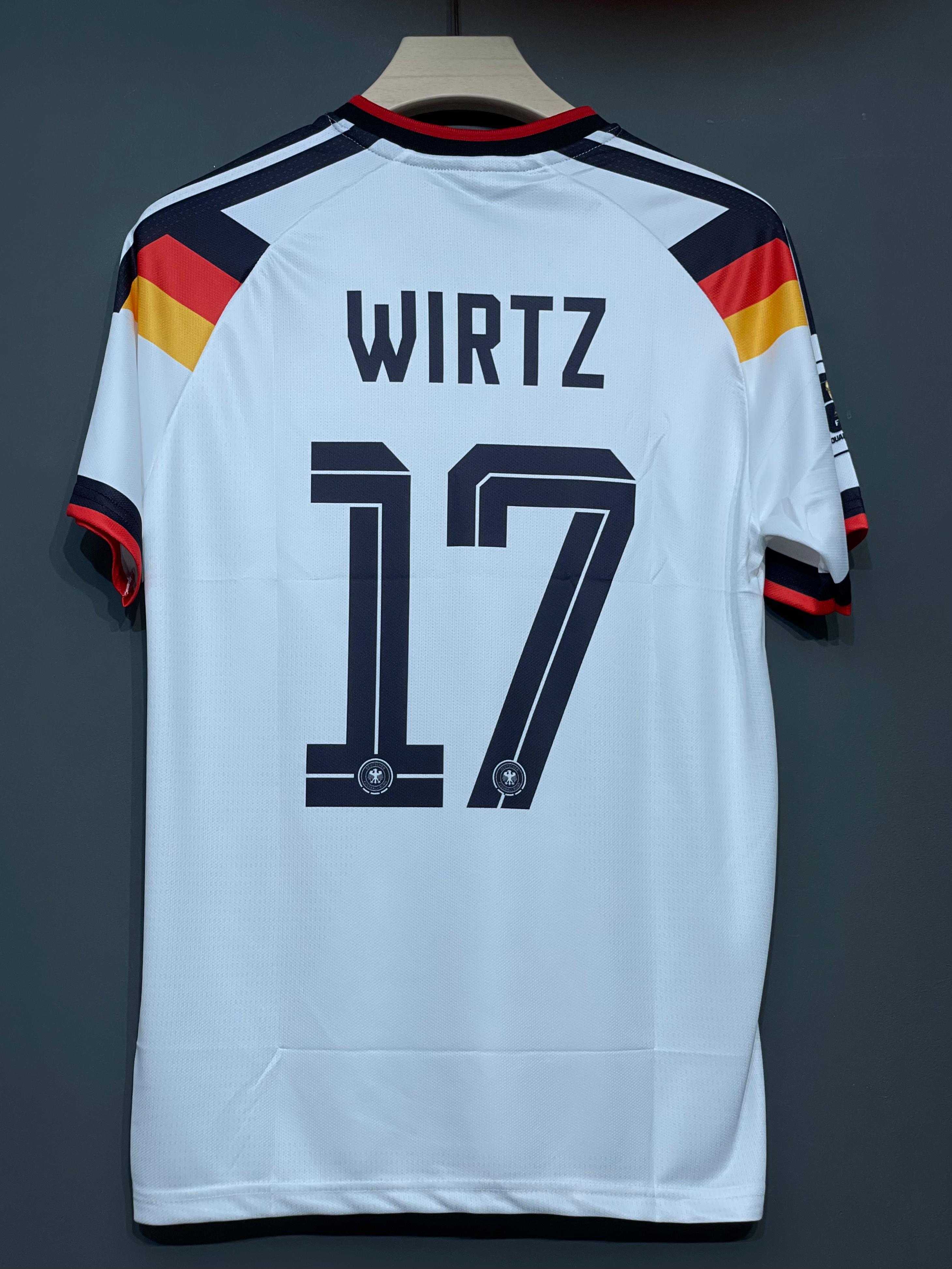 GERMANY WIRTZ 2026 WORLD CUP HOME KIT EMBROIDERY